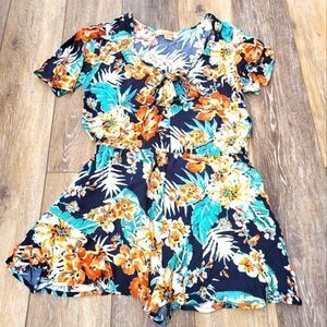Band Of Gypsies tropical romper size med